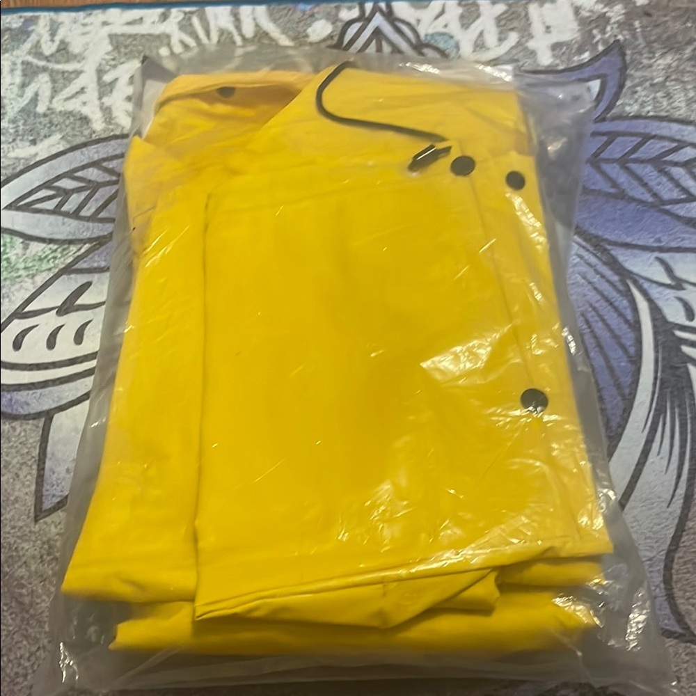 3-Piece Yellow Rainsuit - Picture 2 of 3